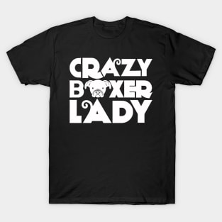 Crazy Boxer Lady T-Shirt